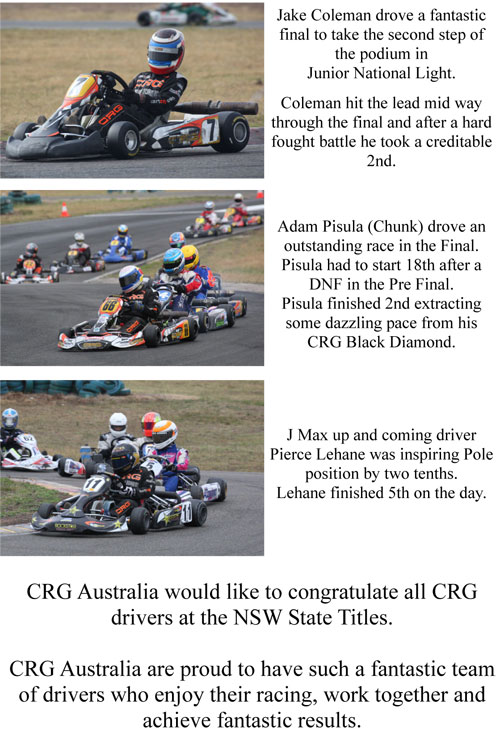crag at nsw kart titles