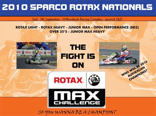 2010 Rotax Nationals advert