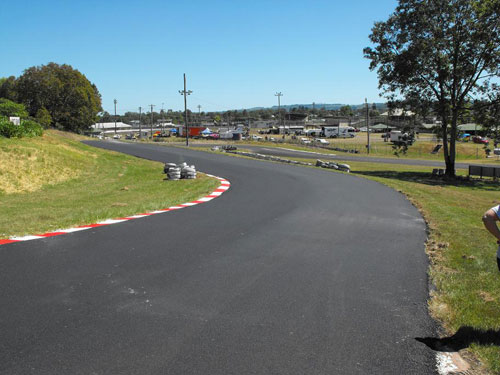 lismore kart trrack with new asphalt