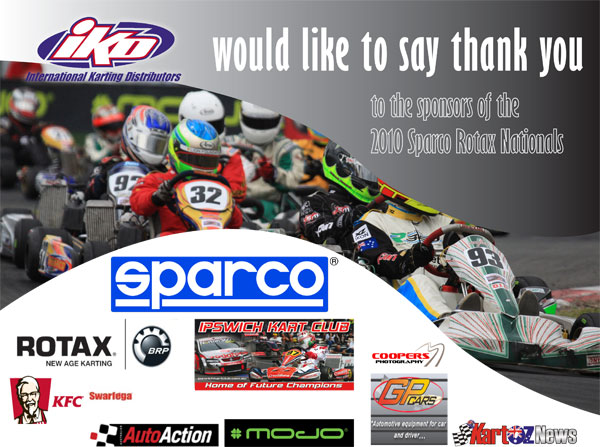 ikd thank you rotax nationals