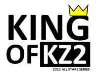 king of kz2 kart series logo