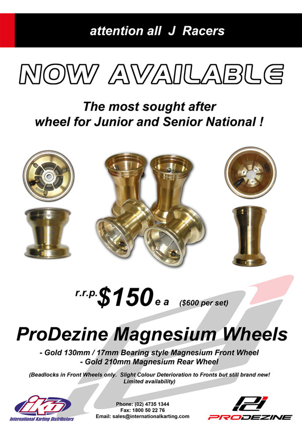 magnesium kart wheel special