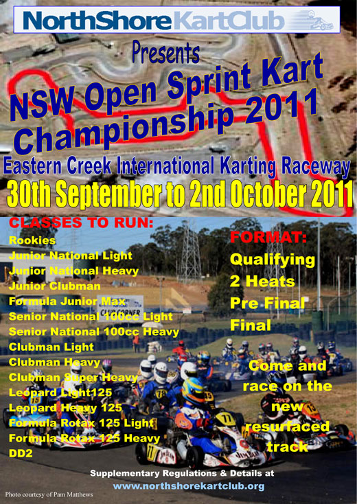 nsw karting championship eastern creek info