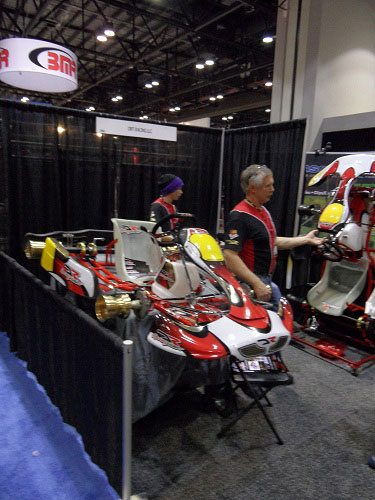 karting products at pri racing trade show, usa 2011