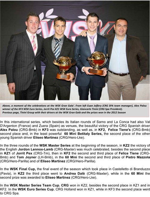 crg report from wsk prize gala