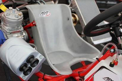 art grand prix kart chassis detail