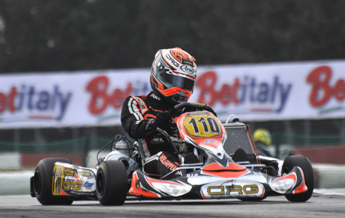Max Verstappen (CRG) won the Final 1 for KZ2 in La Conca