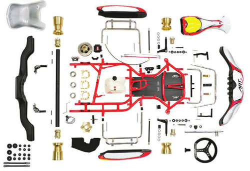art gp chassis parts