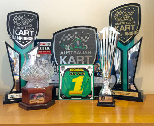 Brad Jenner claimed the Championship win in KA TAG, second in X30 by 1 point for the series along with being awarded the MG Tyres ‘Driver’s Driver of the Year Award’ and the Australian Kart Championship Qualifying Award