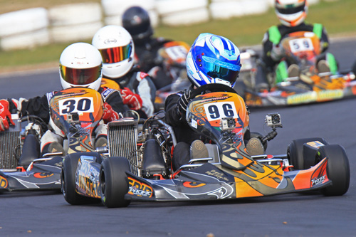Young Kiwi karter Matthew Payne (#96) is looking to end his debut Rotax Pro Tour season on a high at Ipswich in Queensland this weekend