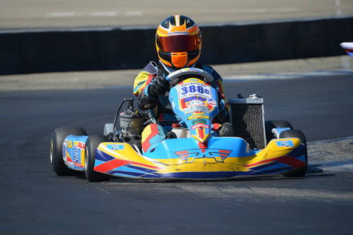 Hannah Grisham became a first-time winner in PRD Junior 2 
