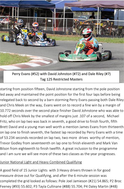 ipswich kart club races janiary 2015