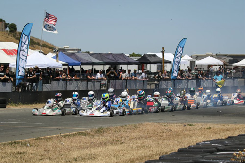 Nearly 150 drivers competed at the fourth round of the California ProKart Challenge at Simraceway Performance Karting Center