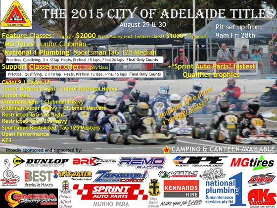 city of adelaide titles poster