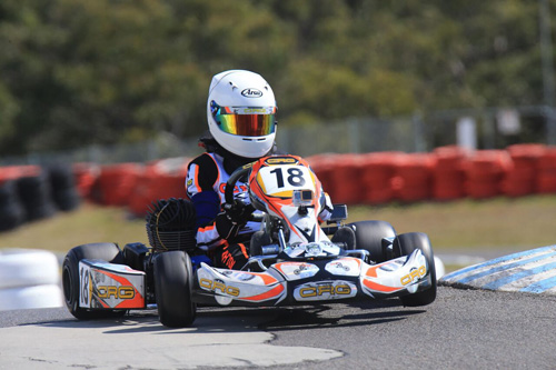 Zac Crichton impressed with fourth on his KA Junior Debut 