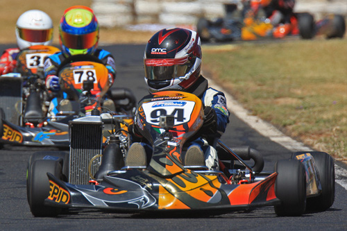 Reece Cohen continues to hold the lead in the Junior Max Trophy points with one round win to his name