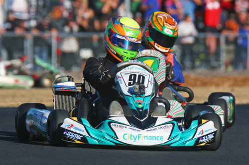 Victorian Reece Sidebottom will be on home soil as he chases State title success in Junior Max