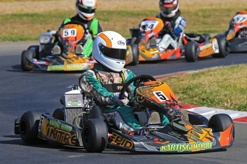 Lucas Lichtenberger took a clean sweep and his first round win in Junior Max Trophy 