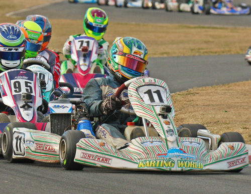•	Alec Morse out qualified brother and reigning National Champion, Zane, in Junior Max