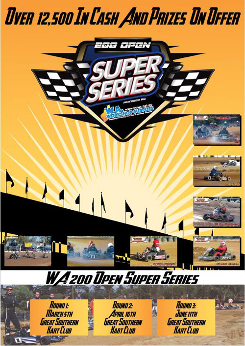 wa 200cc super series poster