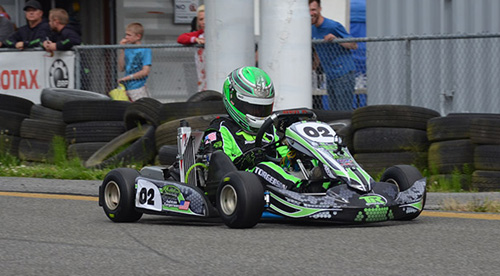 Three wins on the weekend for Ashton Torgerson, two in Micro Max and one in Mini Max