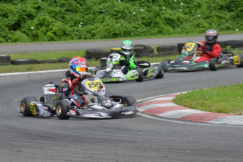 Jason Leung drove to victory in Mini Max on Sunday