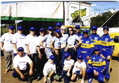 Troy Boldy's FOX/Vision Racing Team in 2000