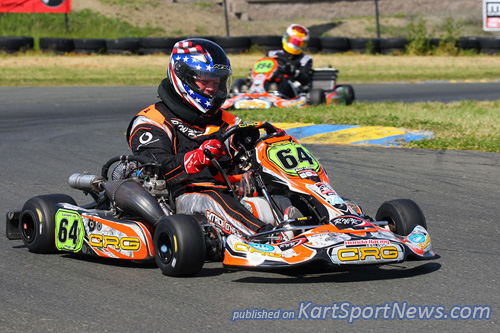 Patrick O’Neill swept the weekend in the Shifter Masters division