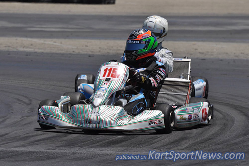Colby DuBato drove to victory for the first time in the new X30 Pro category
