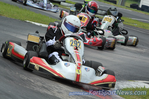 Rotax Junior was dominated by Maxwell Waithman all weekend