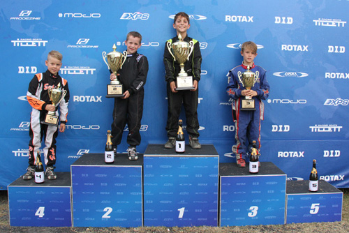 Kiwi youngster Emerson Vincent was P4 Micro Max
