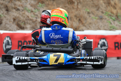 Lane Moore will be hoping for a replica of his performance at Warwick in 2015 where he took the win in Rotax Heavy