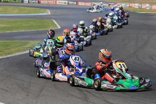ackson Rooney (#30) from Palmerston North qualified second in Junior Max and finished 11th in the class Final