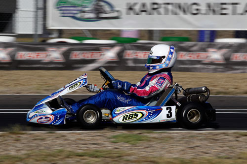 Cornubia teenager Callum Walker will fly the flag for the local drivers next weekend