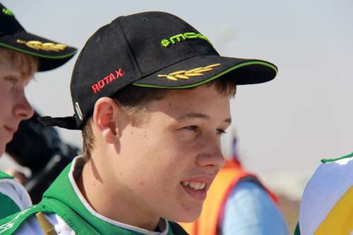 Pierce Lehance will line up in the entire Rotax Max Euro Challenge in 2013