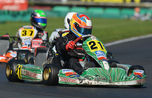 Lewis Brown was another double winner, competing in the new MiniMAX Academy class