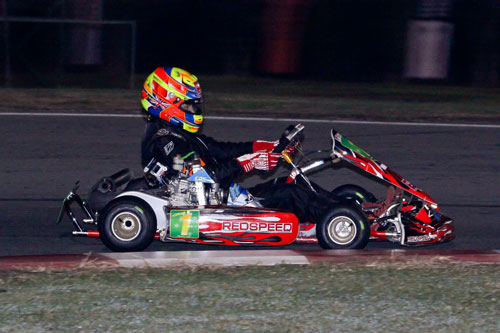 Pierce Lehane was able to snare a clean sweep in Rotax Light