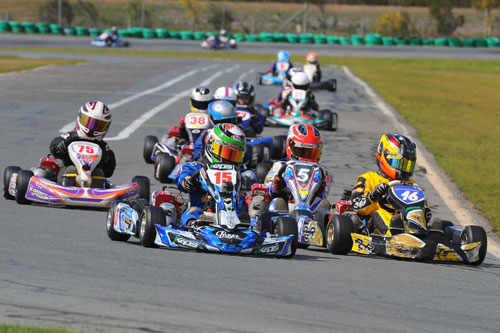 A huge field of drivers will line up in the Cadets category for the Race of Stars 