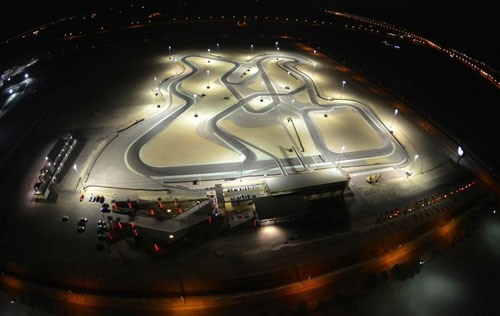 The Viva International Circuit for karting in Bahrain