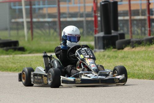 Three wins total for young driver Max Waithman, including two in Micro Max