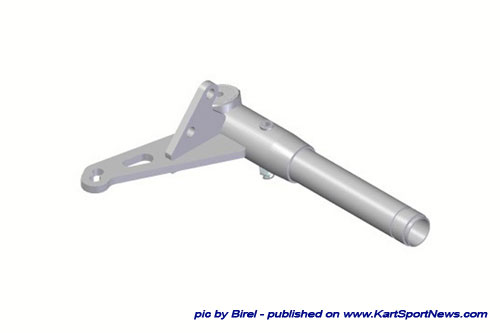 Spindle for the KZ version - same as above, but with bracket to fix the brake caliper