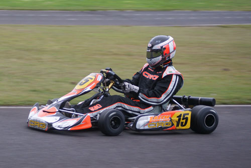 Troy Stone edged out fellow CRG driver Jack Pickett for the Clubman Heavy win