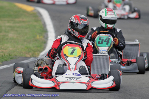 Set to feature in the Pro Kart Series classes at Rotorua this weekend is Tom Curran (#1 KZ2 Masters)