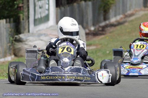 Michael McCulloch is a local to look out for at this year's Toyota Racing New Zealand 2014 KartSport New Zealand National Schools' Championship meeting, competing in the 125cc Rotax Max Light class