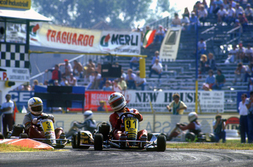 The legendary Mike Wilson (CRG-Kalì/Komet/Dunlop) at Parma in 1985