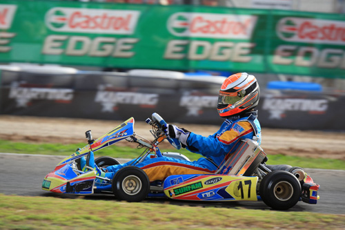 Troy Loeskow will be aiming to win his third straight KF2 round this weekend