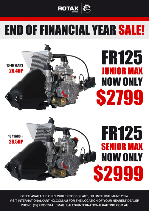 rotax end of financial year sale