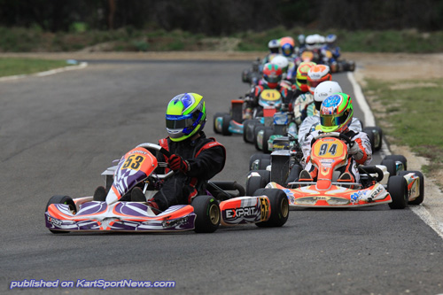 -	Dean O’Brien will start from pole in the Rotax Light pre-final