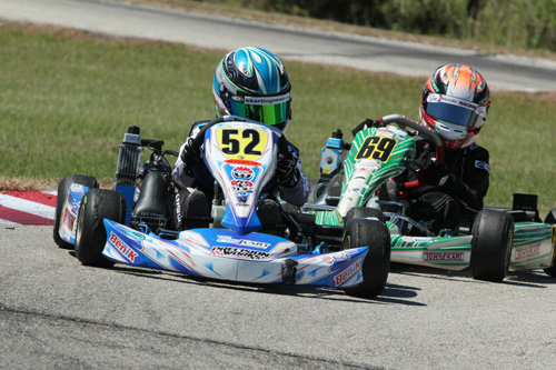 Jak Crawford secured the Micro Max title, and added his first win in TaG Cadet