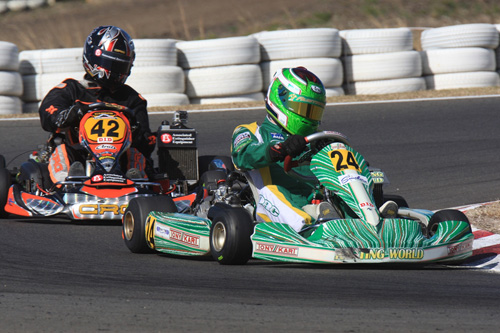 Sydney’s Adam Hunter took pole and clean sweep of the heats in DD2 Masters